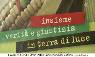 slogans of
                    "Libera": truth and justice (verit� e
                    giustizia)