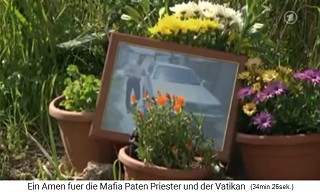 Filadelfia, the tomb mark for son Santino