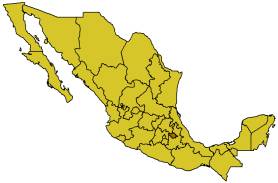 Mexiko / Mexico:
Position von Tlaxcala Mexiko / Mexico: Position von Tlaxcala,
Karte, carte, mapa
